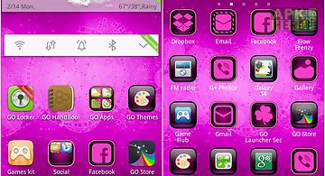 Cyanogen pink theme