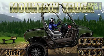 Mountain truck-racing games