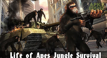Life of apes: jungle survival