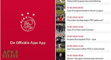 Official afc ajax soccer app