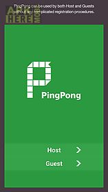 pingpong - spot networking