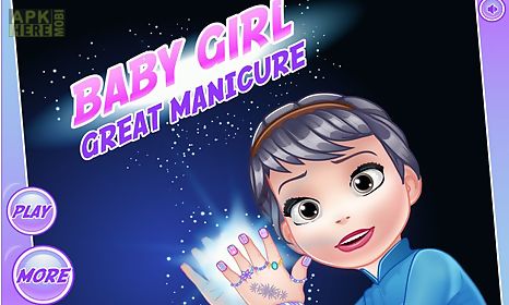 baby girl manicure