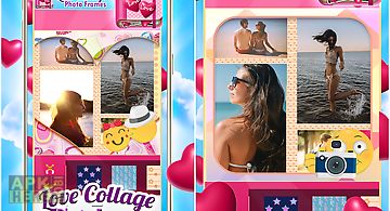 Love collage photo frames