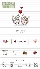 owl couple dodol theme