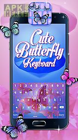 cute butterfly keyboard