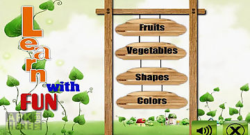 Fruit veg shape color for kids