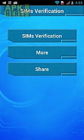 sims verification checker