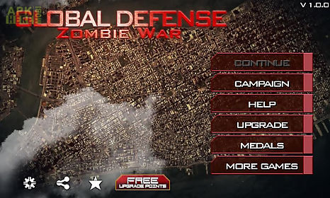 global defense: zombie war