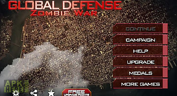 Global defense: zombie war