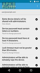 google apps device policy