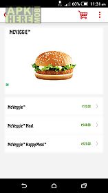 mcdelivery india – north&east