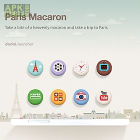 paris macaron dodol theme