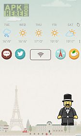 paris macaron dodol theme