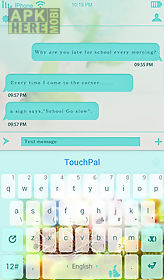 touchpal spring easter theme