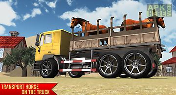 Transport truck farm ride