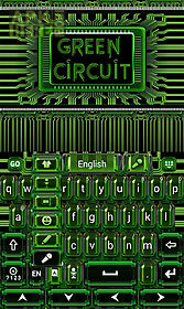 green circuit keyboard theme