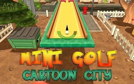 mini golf: cartoon city