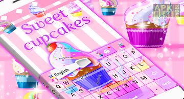 Sweet cupcake keyboard