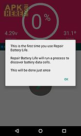 advanced repair battery life