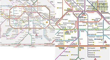 Berlin subway route network
