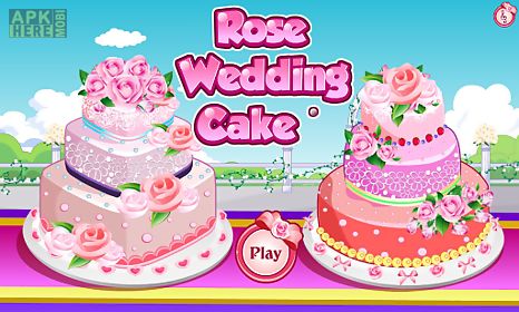 rose wedding cake game