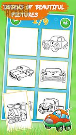 cars coloring book for kids