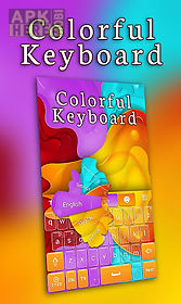 colorful go keyboard theme