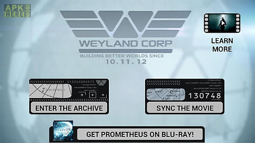 prometheus weyland corp app