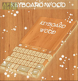 wood keyboard go theme