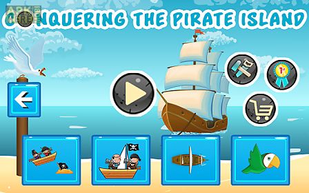 conquering the pirate island