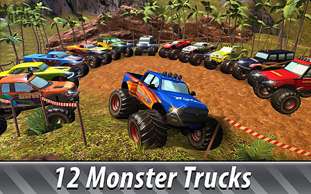 monster truck offroad rally 3d
