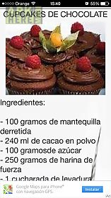 recetas cupcakes
