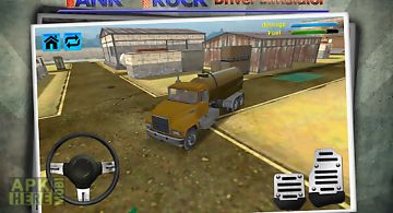 Tank truck driver simulator