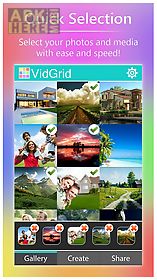 vidgrid - video photo collages