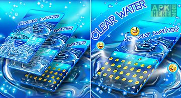 Clear water keyboard
