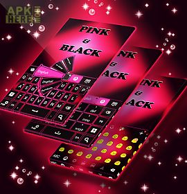 pink black keyboards