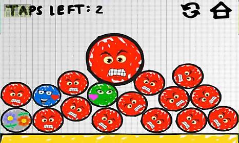 doodle ball puzzle - jump to bump the loving balls