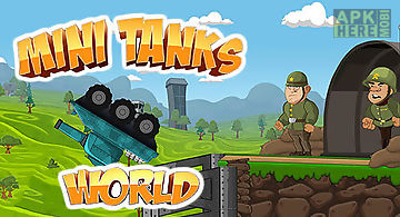 Mini tanks world: war hero race