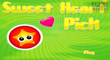 Sweet heart pick