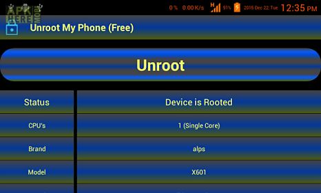 unroot my phone (free)