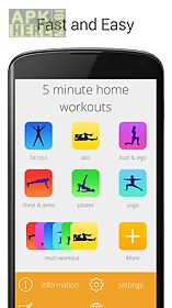 5 minute home workouts