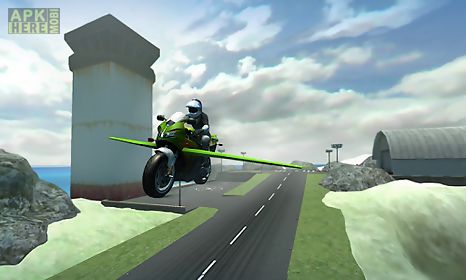 flying police bike simulator