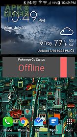 server widget for pokemon go