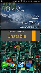 server widget for pokemon go