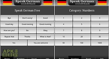 Speak german free