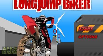 Long jump biker
