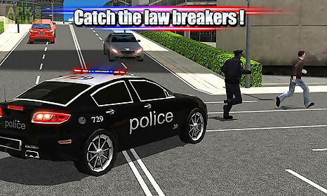 crime town police car driver
