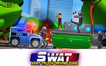 elite swat car racing: army truck driving game