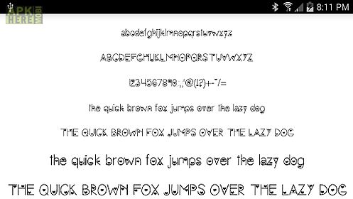fonts for flipfont 50 hearts