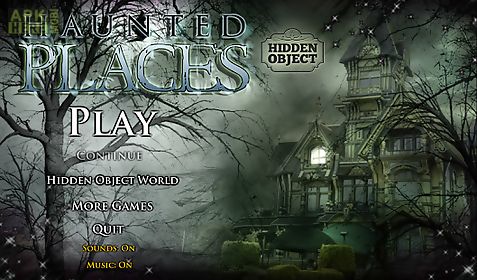 hidden object - haunted places